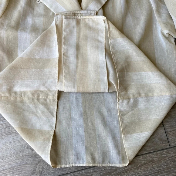 Vintage Elite Made in Canada Striped  Blouse - Picture 10 of 12